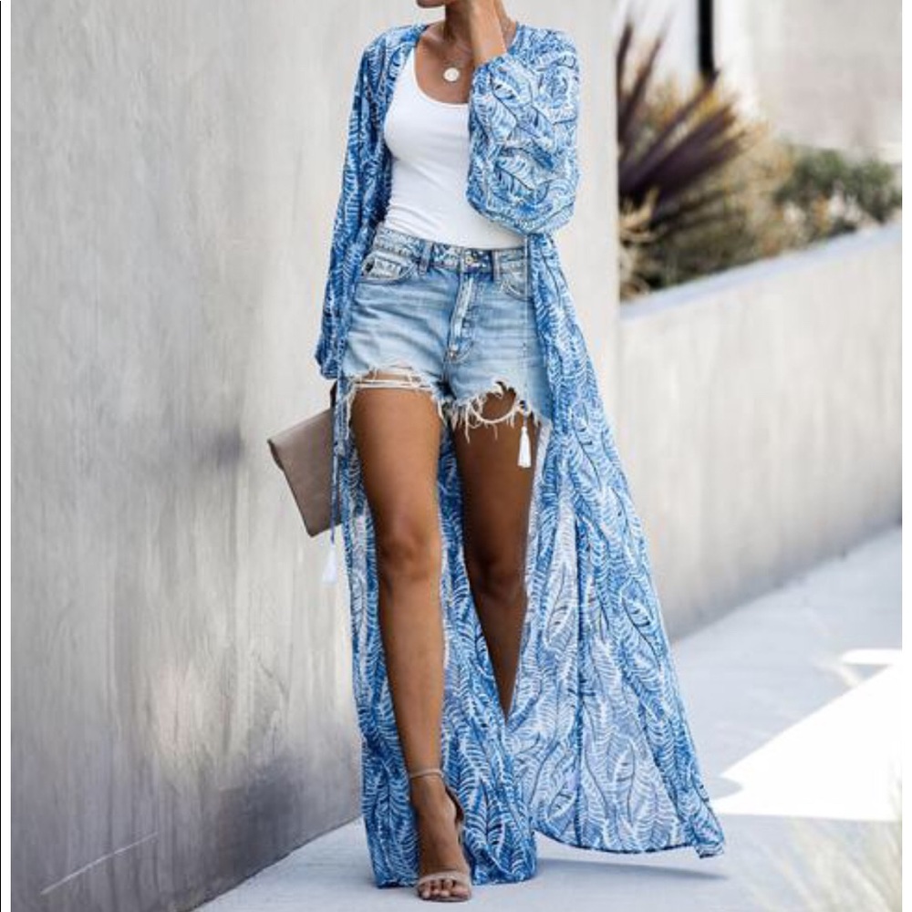 LAKE HOUSE PRINTED DUSTER